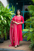 Tamarai A-Line Cotton Suit Set