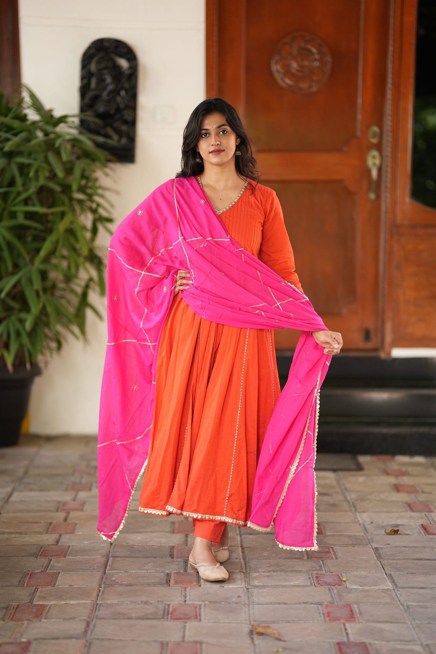 Sugandha A-Line Cotton Suit Set